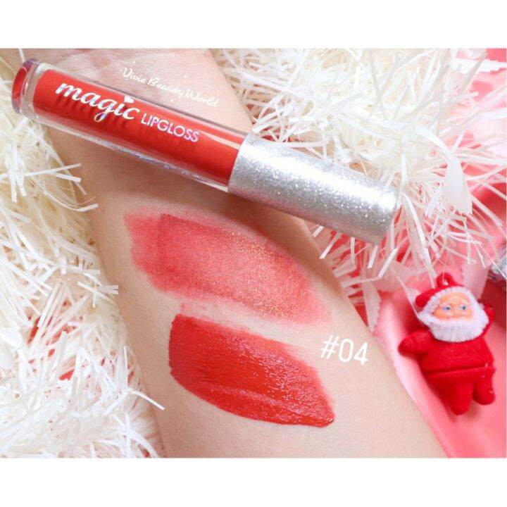 ลิขวิดลิปสติกมายากล-a-372-ashley-magic-lip-gloss-2-8g-ยิ่งเม้ม-ยิ่งวิ้งค์