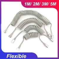 Flexible Spring Shower head Hose tube plastic Water Toilet Bidet Sprayer Telephone Line soft Hoses bathroom Accessories