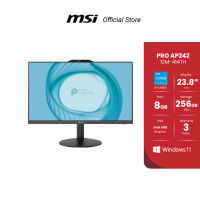 MSI ALL-IN-ONE PRO AP242 12M-414TH / 23.8 IPS FHD / i5-12400 / UHD Graphic / 8GB DDR4 / SSD 256GB / Windows 11 Home (ออลอินวัน)