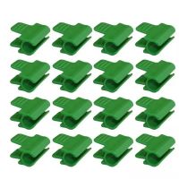 100Pcs 11mm Arched Bent Film Buckle Insect Proof Sunscreen Film Pressing Clip Greenhouse Film Fixing Clip