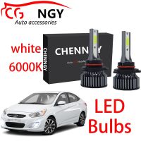 สำหรับ Hyundai Accent 2012 2013 2014 2015 2016 2017 2018 -6000K Combo LED ไฟตัดหมอกชุดไฟตัดหมอกหลอดไฟ (1คู่)