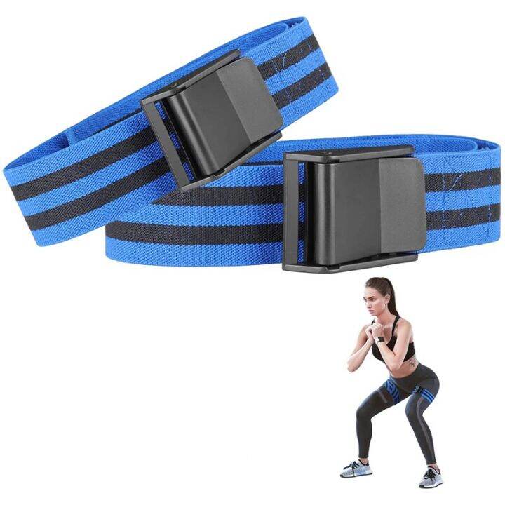 BFR Gluteal Occlusion Bands Workout Your Butt Thigh Arm Squat Exercise Booty Belt Muscle
