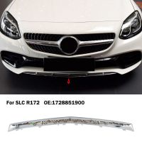 ขายดี Mgs7!!1728851900สำหรับ Mercedes Benz SLC Class W172 R172 200 300 260ด้านหน้ากันชนรถโครเมียมโครเมียมตัดแผ่นกระจายแสงสปอยเลอร์