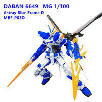 Daban 6649รุ่น MG 1100 pla Astray Blue กรอบ D MBF-P03D ญี่ปุ่นอะนิเมะประกอบชุด PVC Action Figure หุ่นยนต์ของเล่นเด็ก