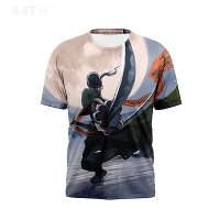 2023 NEW Harajuku Style 100% Polyester Fiber Connected 3d Anime Printed T-shirt, Suitable for Men, Women, And Adults. fashion t-shirt