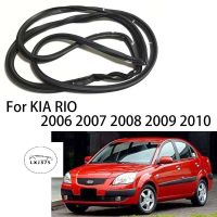 แถบยางกันกระแทกประตูด้านนอกด้านเดียว1ชิ้นสำหรับ KIA RIO 2006 2007 2008 2009 2010