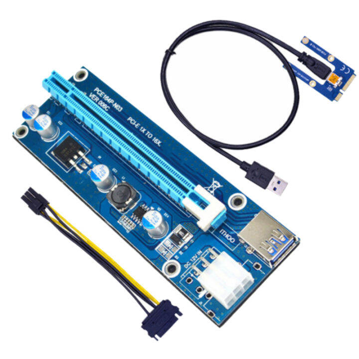 Mini PCIe to PCI Express 16X Riser for Laptop External image Card EXP ...