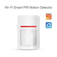 Tuya WIFI PIR Motion Sensor Detector Movement Alarm Smart Life APP Wireless Home Automation System Work with Alexa Routine Set Electrical Circuitry  P