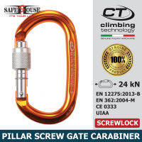 คาราบิเนอร์อลูมิเนียมเกลียวหมุนล็อค Pillar SG Screwlock Carabiner