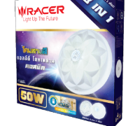 Racer โคมไฟเพดาน แอลอีดี ปรับได้สามแสง 50W คอสมิค CM10 ขาว