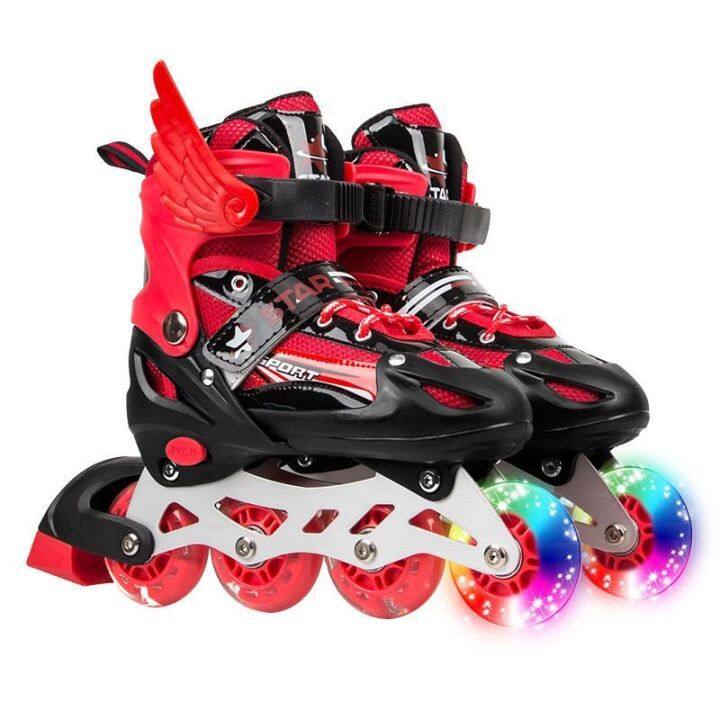 รองเท้าสเก็ตสำหรับเด็ก-รองเท้าสเก็ตโรลเลอร์เบลด-roller-blade-skate-โรลเลอร์เบลด