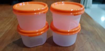 Tupperware กล่องโมดูล่าเมทกลม เบอร์ 1 (4)