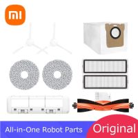 Xiaomi Robot Vacuum X10 B101CN Mijia All-In-One Vacuum Mop Dreame L10S Ultra S10 Pro อะไหล่หลักด้านข้างแปรงกรอง Mop Dustbag Kit เดิม