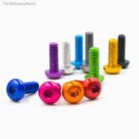 ☫☫◄ 10pcs aluminum button head screw M3 M4 M5 M6x5/6/8/10/12/16/20 colourful Aluminum hex socket head screw