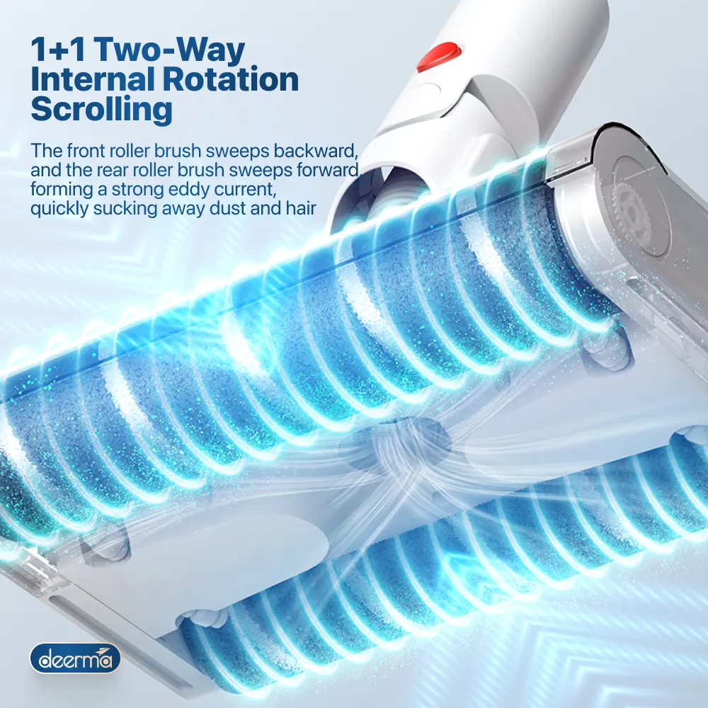 Deerma VC55 Household Cordless Vacuum Cleaner with 13000Pa Powerful ...