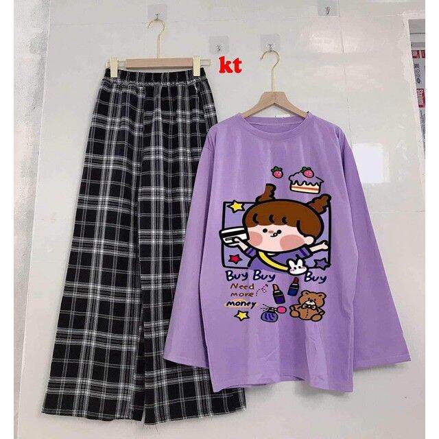 Set Bộ Quần Áo Nữ Freesize Đẹp Giá Rẻ Ngắn Tay Mặc Đi Chơi Dạo Phố Siêu  Xinh Cute, Mặc Ở Nhà Dễ Thương, Sét Đồ Bộ Hoạt Hình( Nhiều Mẫu) |