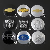 Style car Aluminum 4pcs Car Wheel Hub Cap Cover Emblem 55-56mm Sticker Transformers For Chevrolet hui