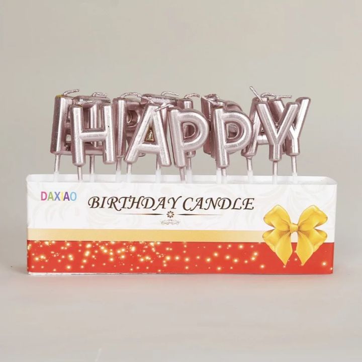 ร้านไทย-เทียนวันเกิด-แฟนซี-สีทอง-สีคัลเลอร์ฟูล-เทียน-happy-birthday