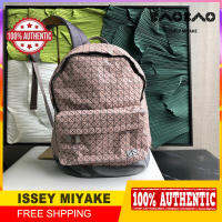 100% 2023แท้แฟชั่นใหม่ Bao Bao Issey Miyake Miyake กระเป๋าเป้สะพายหลังกลางวันกระเป๋าเป้สะพายหลังทั่วไปกับภายในและสายคล้องไหล่บุนุ่มและหลังที่กว้างขวาง