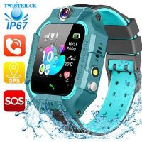 Z6f Kids Smart Watch SOS Phone Watch สําหรับเด็กพร้อมซิมการ์ด Ip67 กันน้ํา รีโมท ภาพถ่าย Smartwatch สําหรับ Ios Android