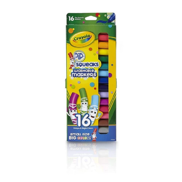 Crayola 16 Colors Pip Squeak Washable Marker Lazada