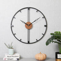 ?Dream Best? Modern Simple Wall Decoration Wall Clock Personalized Creative Big Clock Metal Kitchen Living Room Mute Wall Clock