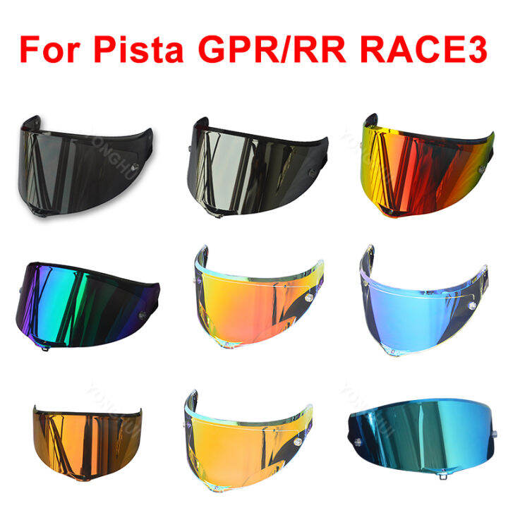 Motorcycle Helmet Visors For AGV PISTA GP R GP & Corsa Model Visor&Tail