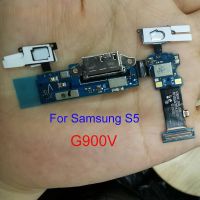 Original Charging Board Port Connector Flex สำหรับ Samsung Galaxy S5 G900V