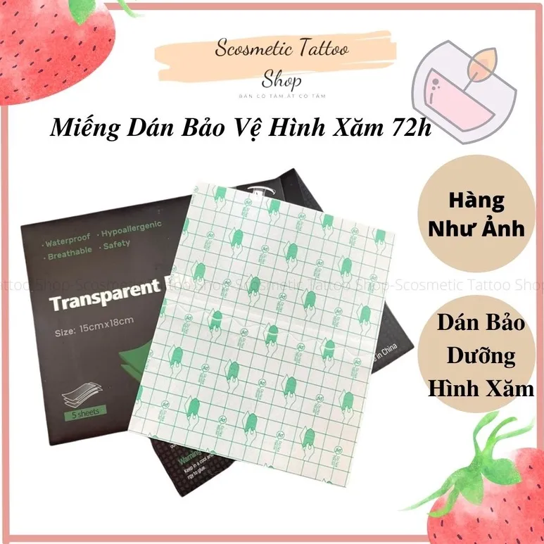 miếng dán bảo vệ hình xăm 72h ( 15cm x 1 mét ) | Shopee Việt Nam