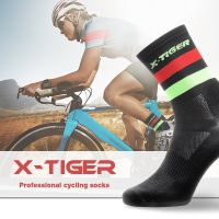 Limited Time Discounts X-TIGER High Quality Professional Cycling Socks Men Women Breathable Sports Bicycle Socks Racing Bike Compression Wear