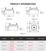 Hot CRI97ฝัง LED COB Downlight หรี่แสงได้85-265V Office Home Decor รอบโคมไฟเพดาน7W 10W 12W 15W Led Spot Light