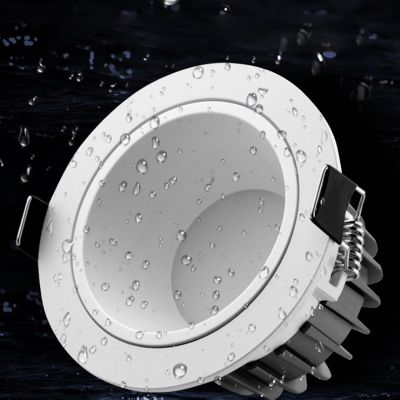 12W LED Recessed Downlight Ceiling Spot Light Modern Waterproof Recessed Light for Kitchen Living Room Bathroom