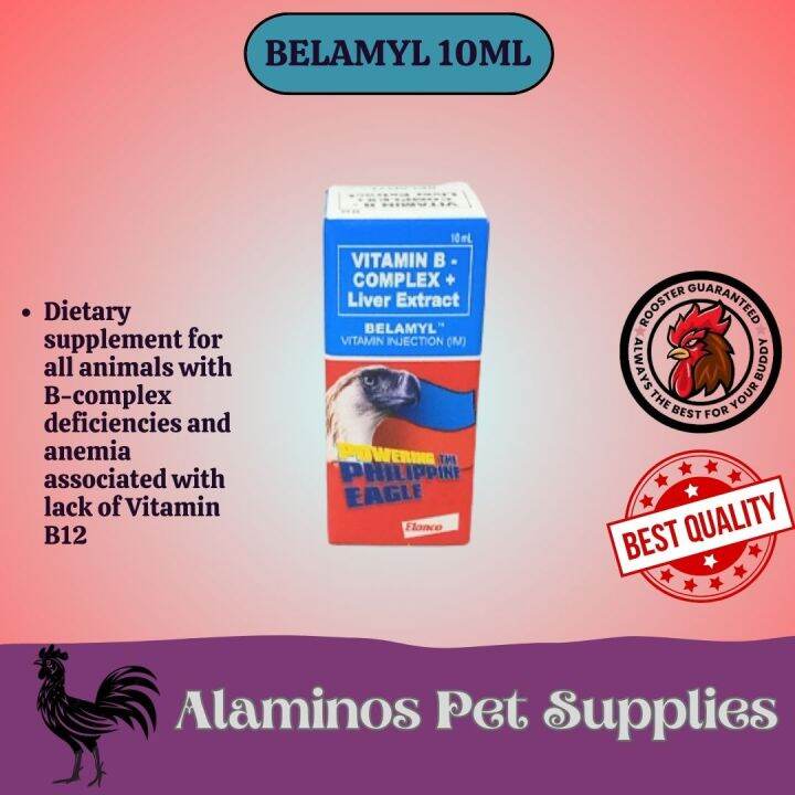 [APS]1PC BELAMYL 10ML/ (VITAMIN + Liver Extract)FOR GAMEFOWL