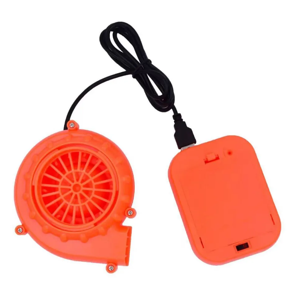 Electric Mini Fan Air Blower for Inflatable Toy Costume Doll