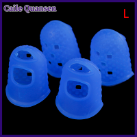 Caile 4X กีต้าร์ Finger Protector ปลายนิ้วหยิบซิลิโคน GUARD Plectrum BASS Ukulele