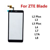 หน้าจอสัมผัสสำหรับ Zte เบลด L8 L7 L7a L2บวก L3 L4เครื่องอ่านพิกัดแผงเซ็นเซอร์จอแสดงผล Lcd ออกอะไหล่เปลี่ยนฝาครอบกระจก