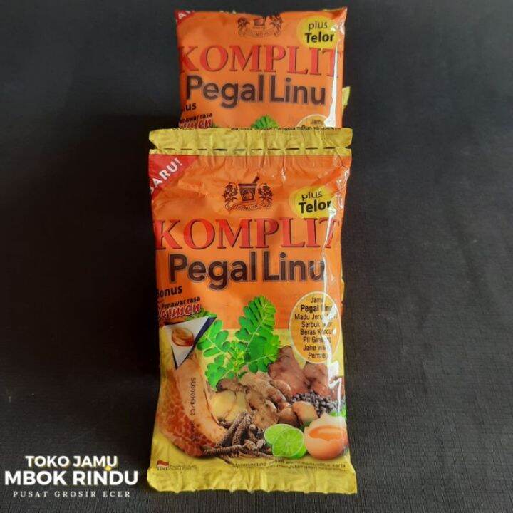 Jamu Komplit Pegal Linu Varian Plus Telor Sachet Lazada Indonesia