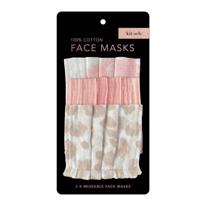 KITSCH Face Masks 100 COTTON Lazada.co.th