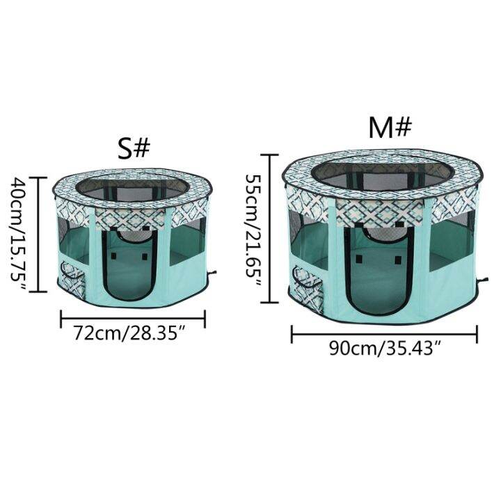 playpen-สุนัขที่มีประตูและด้านบนสำหรับสุนัขขนาดเล็กในร่มออกกำลังกายสัตว์เลี้ยงเต็นท์สนามเด็กเล่นสำหรับแมวหลายสี-s-สำหรับ-m