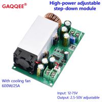 【YD】 DC-DC Down Buck Converter Supply Module 600W 12-75V to 5V 19V 21V 24V 48V 25A Voltage Adjustable with