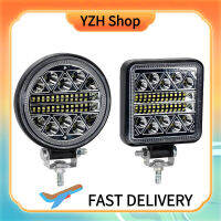 YZH Shop แถบแสงสำหรับทำงาน LED 34 "102W 4" 4800 LM 6000K ไฟตัดหมอกออฟโรดสำหรับ SUV ATV UTV ไฟ LED บาร์ IP67กันน้ำ