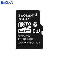 BAOLAN การ์ดความจำ16ก. ไมโครการ์ด SD 100ความเร็วในการอ่านเมกะไบต์/วินาทีระดับ10บัตร TF สำหรับโทรศัพท์มือถือผู้สูงอายุโทรศัพท์