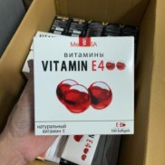 HCMViên uống vitamin E 400 đẹp da sáng da hạn chế lão hoá da hộp 100 viên