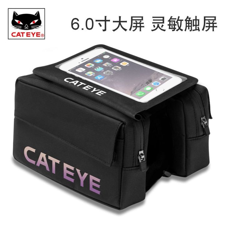 cod-cateye-cat-eye-bicycle-bag-front-beam-bike-touch-screen-mobile-phone-upper-waterproof-saddle