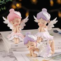 Mini Cute Cake Topper Ballet Girl Figure Vinyl Girl Figurine Vivid Expression for Living Room