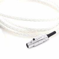 TOP-HiFi 8 Cores 7N OCC Silver Plated Earphone Upgraded Cable for K240 K271 K702 Q701 DT1990pro DT1770pro Headphones