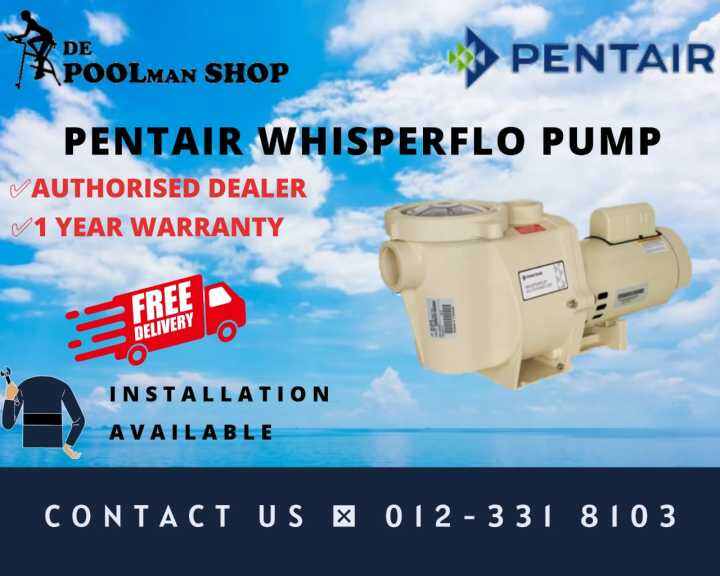 PENTAIR WHISPERFLO SELF PRIMING/WFEL6/1.5HP/230V/50Hz (USA)/70gpm