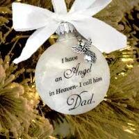 【YF】✤  Navidad Ornaments I Have An In Heaven Memorial Decoration 8cm Pendant Xmas