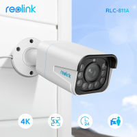 Reolink 4K Ip FRU 5x Optische ซูมกลางแจ้ง Videobewaking Lt-8mp Poe กล้องวงจรปิด811a-ai