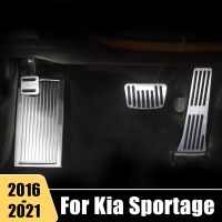 สำหรับ Kia Sportage 4 QL 2016-2018 2019 2020 2021ที่เหยียบเชื้อเพลิงรถยนต์ซิลิโคนหุ้มเบรกมือแผ่นรองพื้นคันเร่งอุปกรณ์เสริม